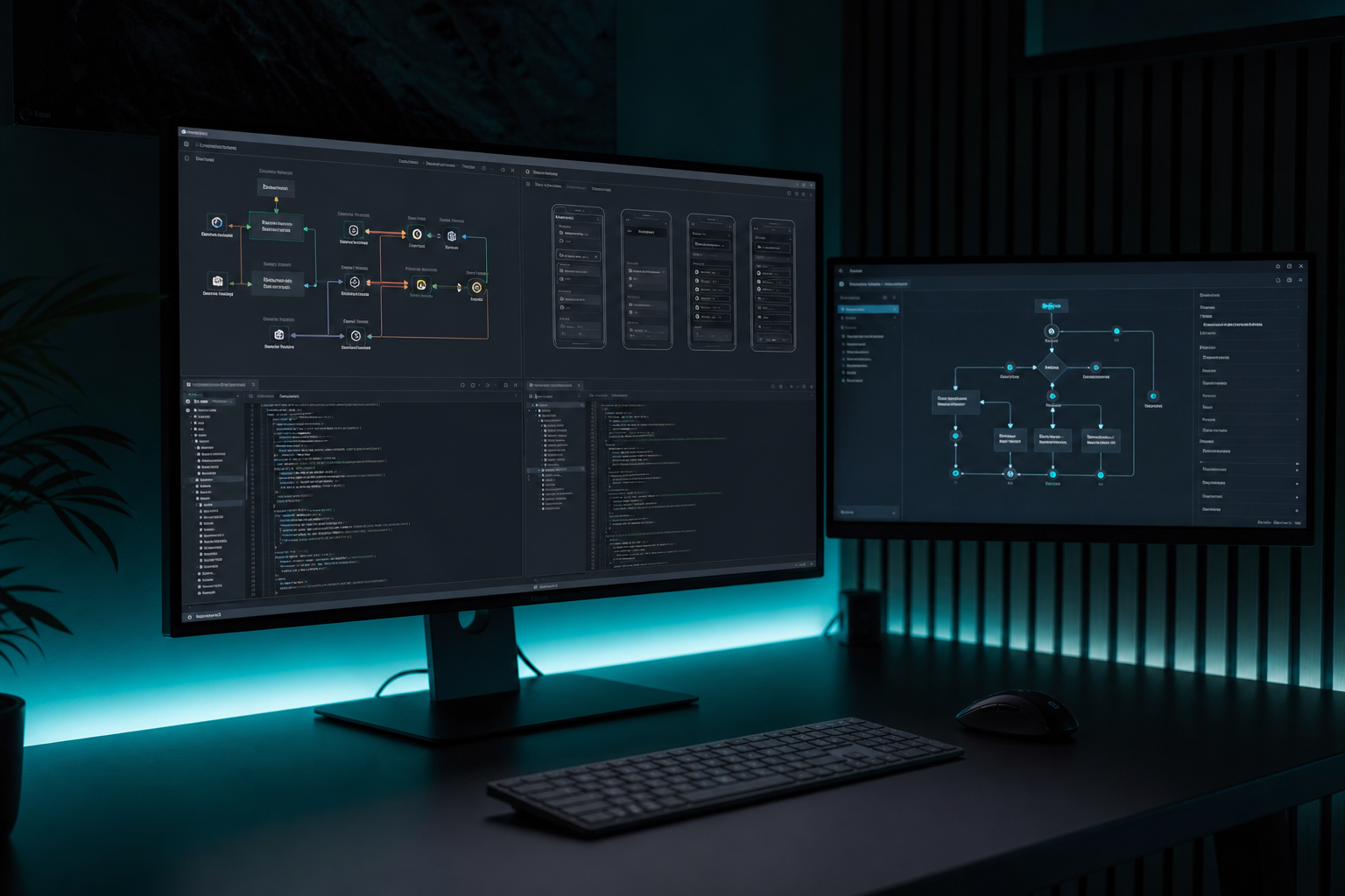 Dashboard e automações sob medida integrados à operação